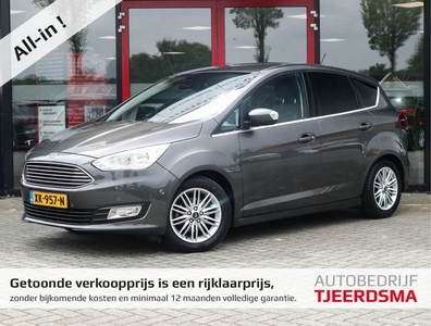 Ford C-MAX 1.0 125PK Navi/Clima/Cruise/Trekhaak/PDC/4xNieuwe-Allseason