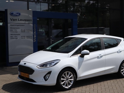 Ford Fiesta 1.0 ECOBOOST 100PK TITANIUM 5-DEURS NAVI APPLE/ANDROID ADAPTIVE-CRUISE CLIMA PARK-SENSOREN B&O-AUDIO NL-AUTO