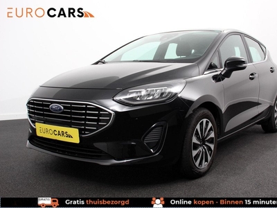 Ford Fiesta 1.0 EcoBoost 125pk Titanium | Navigatie | Apple Carplay/Android Auto | Climate Control | Cruise Control | Stoelverwarming | Cruise Control | Parkeer sensoren