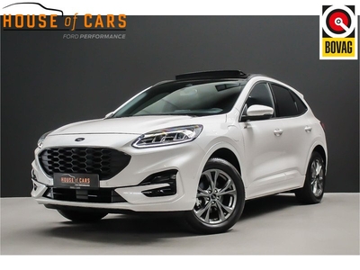 Ford Kuga 2.5 225pk PHEV ST-Line X |intelligent cruisecontrol|head-up|B&O|winterpack|afneembare trekhaak|parkeersensoren met camera|panoramadak|18