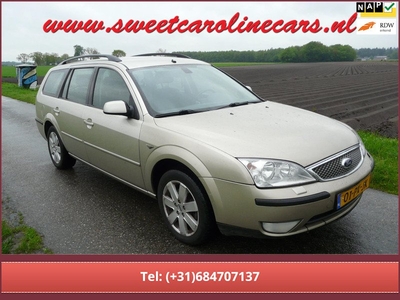 Ford Mondeo Wagon 2.0-16V Futura 2055, nette auto, nieuwe voorbanden en remlleiding, Apk bij aflevering, vele opties!