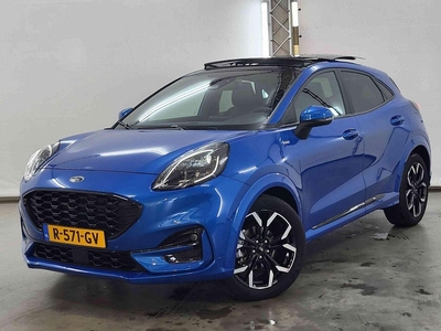 Ford Puma 1.0 EcoBoost Hybrid ST-Line X Panoramadak Full-Options Ad Cruise Elek Klep Dodehoek Winter Parking pack