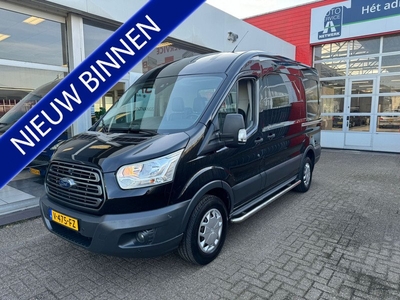 Ford Transit 350 2.0 TDCI L2H2 Trend 1e eigenaar | Airco | 3-zitplaatsen | Dubbele schuifdeur | Navigatie | Achteruitrijcamera -|Cruise control