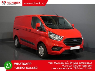 Ford Transit Custom 2.0 TDCI 130 pk Trend Carplay/ Cruise/ Camera/ Standkachel/ Stoelverw./ PDC/ Trekhaak/ Airco