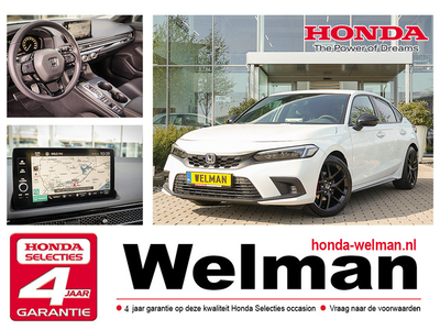 Honda Civic 2.0 e:HEV Sport - AUTOMAAT - HYBRID - SPOILER