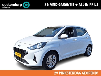 Hyundai i10 1.0 Comfort | Rijklaarprijs! | Airconditioning | Android Auto Apple Carplay | Elektrische ramen | Cruise Control | Inclusief 36 mnd Garantie! |