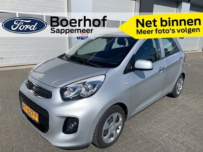 Kia Picanto 1.2 CVVT DynamicLine AUTOMAAT | Navi | AR Camera | Cruise | Climate | All Season banden