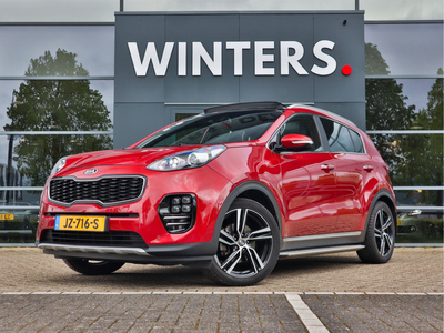 Kia Sportage 1.6 T-GDI GT-Line Pano+Navi+BT+Camera Leder PDC ECC-Airco Cr.Control LED 19''LMV