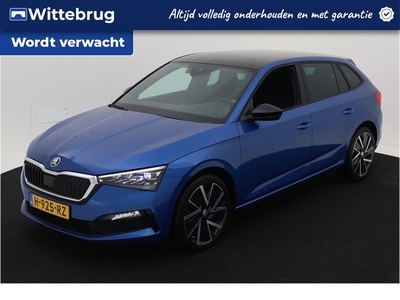 Škoda Scala 1.5 TSI Sport Business DSG/ Metallic/ Led/ Do Glas/ Panoramadak/ Clima/ APP/ Parkeersensor A/ 18 lmv/