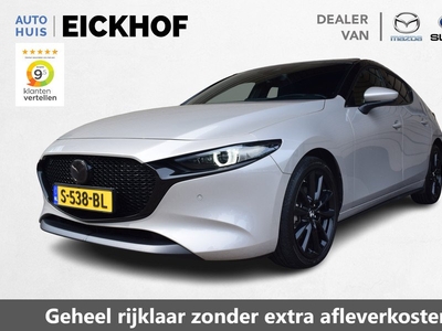 Mazda 3 2.0 e-SkyActiv-X M Hybrid 186 Luxury - Black Edition - Schuifdak