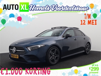 Mercedes-Benz A-Klasse 180 AMG Limo Pano-dak Camera Sfeerverlichting