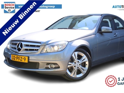 Mercedes-Benz C-Klasse 180 CGI BlueEFFICIENCY Business Class Avantgarde | Incl. 1 jaar Garantie | 3e Eigenaar | Cruise controle | Climate controle | Parkeersensoren V+A | 17 Inch LMV | 17 Inch LMV Winterset aanwezig | Half lederen bekleding | Origineel NL