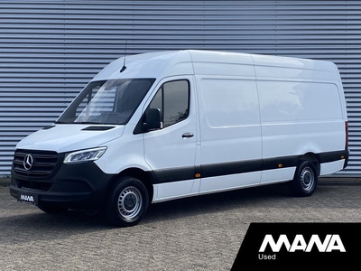 Mercedes-Benz Sprinter 314CDI 143pk L3H2 Automaat LED Cruise Airco Car-Play 360º Camera Sensoren Inklapbare-Buitenspiegels Bijrijdersbank Keyless-Start