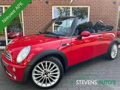 Mini Mini Cabrio 1.6 Cooper Chili VERKOCHT! NIEUWE APK / LEER / STOELVERWARMING / CLIMA / CRUISE / LMV