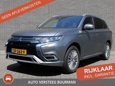 Mitsubishi Outlander 2.4 PHEV Instyle Cruise/Climate control. Lederen interieur, Elek.schuifdak, Stoelverwarming, Apple carplay/Android aue