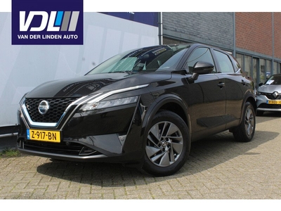 Nissan QASHQAI 1.3 MHEV Camera, AppleCarPlay/AndroidAuto, key-less, stoelverwarming,