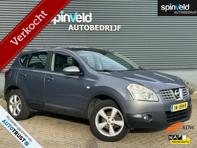 Nissan Qashqai 1.6 Acenta BJ’09 NAP NL Pano Airco Cruise Elekpakket