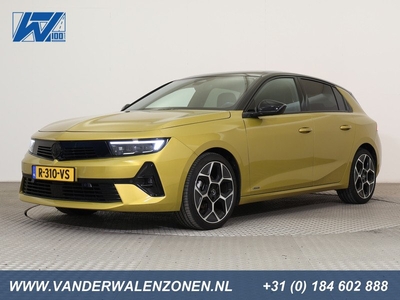 Opel Astra 1.2 131pk EAT/Aut. Ultimate TwoTone ZW.DAK+SP. - ECC NAVI.PRO LMV ZWART.SPORT.ALCANTARA+MEM. HEADUP LANE.ASSIST+ACC PANO DAB+ PHONEBOX PDC+360C