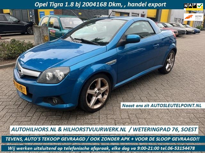 Opel Tigra TwinTop 1.8-16V Enjoy / let op handel export,Cross, enz / wij werken uitsluitend op afspraak, elke dag va 9:00-21:00