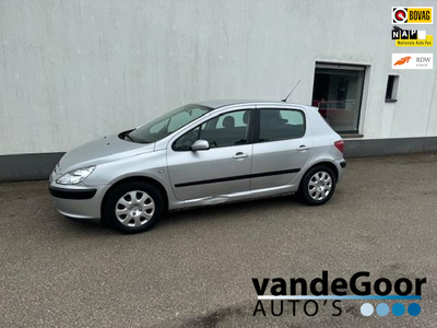 Peugeot 307 1.6-16V XS, '03, 5-drs, airco, cruise controle, trekhaak, in een nette staat !