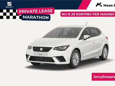 SEAT Ibiza Style 1.0 70 kW / 95 pk EcoTSI Hatchback 5 deurs | 15 Inch wielen | Apple Carplay | PL 367,- Per Maand | Inruilbonus 1000,-!