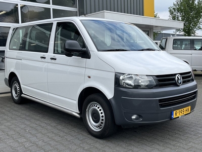 Volkswagen Transporter Kombi 9-persoons 2.0 TDI 140 pk DSG Automaat L1H1 BM BTW en BPM vrij Airco Cruise control PDC Trekhaak Lengte 2 Combi Personenbus Passenger Groepsvervoer Taxi