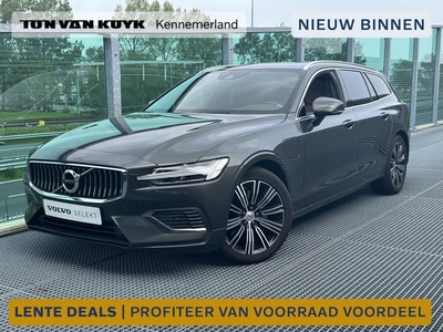 Volvo V60 2.0 T8 Twin Engine AWD Inscription / Trekhaak / BLIS / Carplay / Adaptive cruise / Pilot assist / Extra getint glas / Stoelverwarming / Panoramadak / Sensoren voor&achter / Navi / Bluetooth /