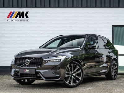 Volvo XC60 2.0 Recharge T8 AWD R-Design Facelift Massage Luchtvering Panorama 360° Standkachel HuD Trekhaak Nappa-Leder Stoelventilatie Vol