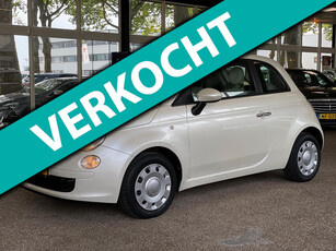 FIAT 500 1.2|AUT|1e eigenaar|Airco|Distr VV|Parelmoer|Topstaat|Trekhaak|Onderhoudshistorie|Unieke auto|1 jaar APK|Rijdt perfect