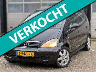 MERCEDES A-KLASSE 160 Classic Lang|PANO|5DRS|ZWART|BOEKJES|ELEK.RMN|LM VELGEN