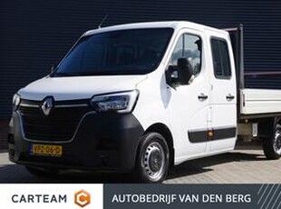 Renault MASTER T35 2.3 dCi L3 OPEN LAADBAK, 150PK, DC-7P, AIRCO, TREKHAAK, DUBBELE CABINE, PICK-UP, OPENLAADBAK, PICKUP