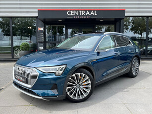 Audi E-tron 55 Quattro Pro Line Plus (Incl Btw) 95 kWh 360PK|Pano|B&O|360Camera|Massage|HUD|Memory|Carplay|Ambient Light|Leder