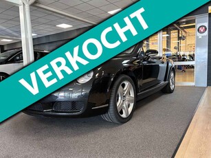 Bentley Continental GTC 6.0 W12 cabriolet, 67500km! onderhoudsboek compleet aanwezig