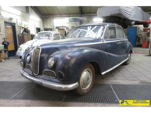 BMW 502 diesel UNIEKE AUTO, RESTAURATIE PROJECT ZIE