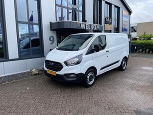 Ford TRANSIT CUSTOM 2.0 Tdci 108pk, airco, cruisecntrl, 3-pers, pdc, schuifdeur, blu