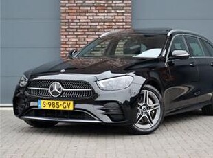 Mercedes-Benz E-estate 300 e AMG Line Aut9 | Schuifdak | Camera | Dodehoekassistent | Widescreen | Stoelverwarming | Sfeerverlichting | Multibeam Led |