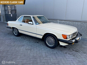 Mercedes W107 560SL AUTOMATIC 2 TOPS CABRIOLET