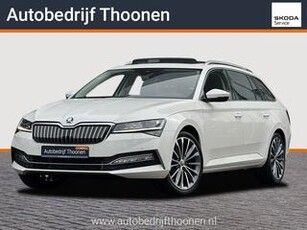 Skoda SUPERB Combi 1.4 TSI iV Business Edition | Elk. vertelbare stoelen | Pano | LED | Elk. achterklep