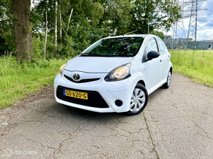 Toyota Aygo 1.0 Wit 5Drs 2013 Bluetooth Airco Elek.r ✔️