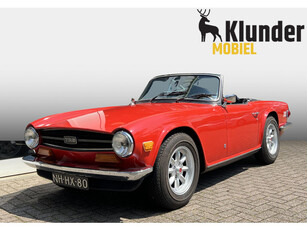 Triumph TR6 Soft Top |Pimento Red|1 Ned. Eigenaar|