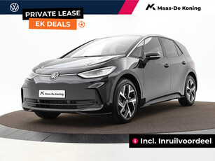 Volkswagen ID.3 Pro Business 58 kWh accu, 150 kW / 204 pk electr. aandrijving · Variabele laadbodem · Velgen 'wellington', 19 inch lichtmetaal zwart · EKDeal · Privatelease 510,- per maand! · Snel uit voorraad rijden! Incl. inruilvoordeel