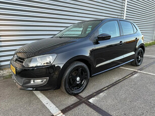 Volkswagen Polo 1.2 TSI AUX-AIRCO-CENTRAAL-5DEURS-ZWART