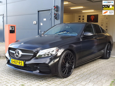 Mercedes-Benz C-klasse 200 Premium Plus Pack | HYBRIDE | MATT BLACK | LEDER/ALCANTARA | TREKHAAK | CAMERA | LMV-''19 | FLIPPERS !