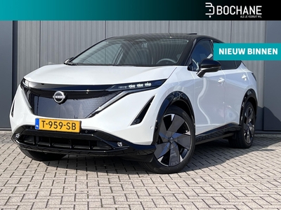 NISSAN ARIYA 91 kWh e-4ORCE Evolve | Lederen Bekleding | Stoel-Koeling/Verwarming | Pro-pilot| 1.500 kg Trekgewicht