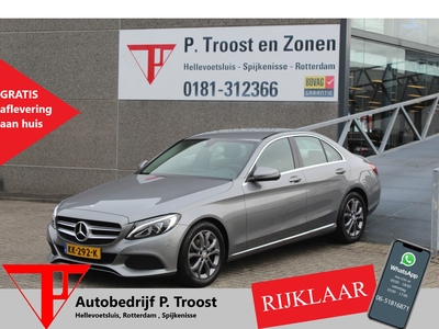 MERCEDES C-KLASSE 180 Lease Edition Automaat/Navigatie/Achteruitrijcamera/Afneembare trekhaak/LED/Parkeersensoren/Stoelverwarming/Climate control/Cruise control/Elektrische spiegels/Elektrische ramen/Bluetooth