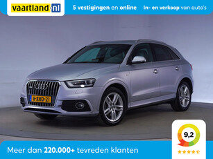 Audi Q3 2.0TFSI 211pk Quattro S-Line Aut. [ Navi Pano Leder