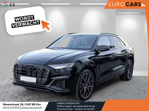 Audi Q8 55 TFSI e quattro Pro Line S Competition Plus | Leder | Carbon Pack | LED | Adaptief cruise control | 381 PK | Navigatie | Climate control | 360* camera | Elektrische achterklep