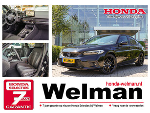 Honda Civic 2.0i e:HEV SPORT - HYBRID - NIEUW - AKTIE - DIRECT RIJDEN!!