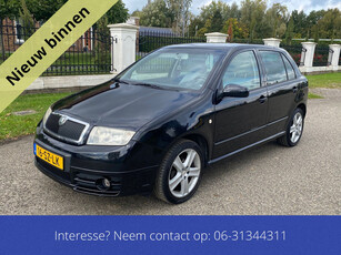 Škoda Fabia 1.4-16V Elegance vol leer alu velgen edition 100