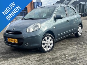 Nissan Micra 1.2 Tekna. ECC,cruise,navi, 1 jaar Bovag